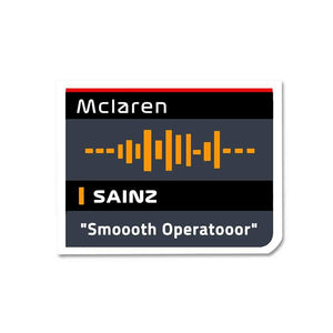 Smooth operator Sticker waterproof vinyl decal for laptop, bike, car & bottle