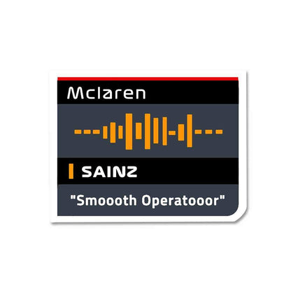 Smooth operator Sticker waterproof vinyl decal for laptop, bike, car & bottle