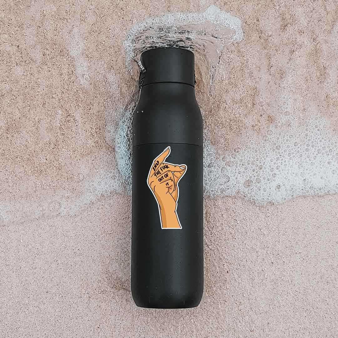 Snap the Fuck out of it Sticker waterproof vinyl decal for laptop, bike, car & bottle