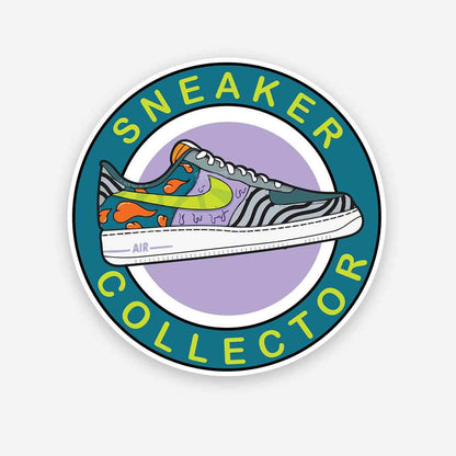 Sneaker Collector sticker waterproof vinyl decal for laptop, bike, car & bottle
