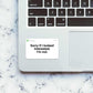 Sorry If I Look Interested Sticker waterproof vinyl decal for laptop, bike, car & bottle