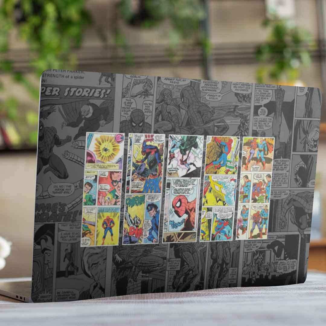 Spidey Comics Laptop Skin - Laptop Skins | STICK IT UP