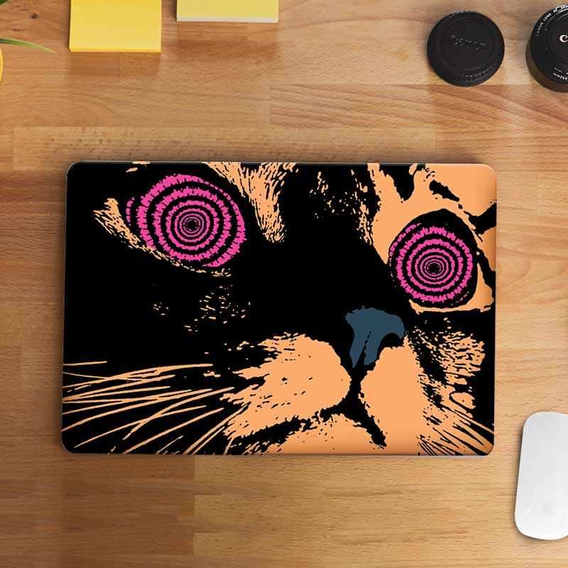 Spiral Cat Eyes Laptop Skin - Laptop Skins | STICK IT UP