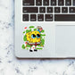 Sponge and Gary sticker waterproof vinyl decal for laptop, bike, car & bottle