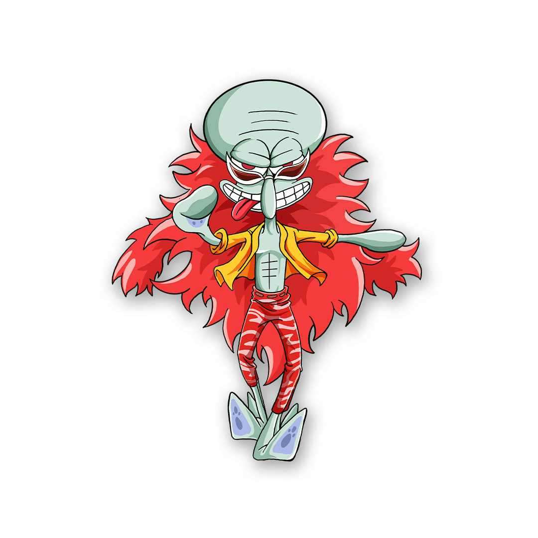 Squidward Sticker - STICK IT UP