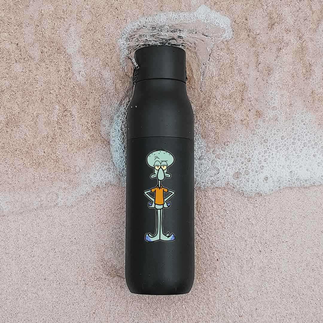 Squidward Tentacles Sticker waterproof vinyl decal for laptop, bike, car & bottle