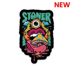 Stoner Sticker waterproof vinyl decal for laptop, bike, car & bottle