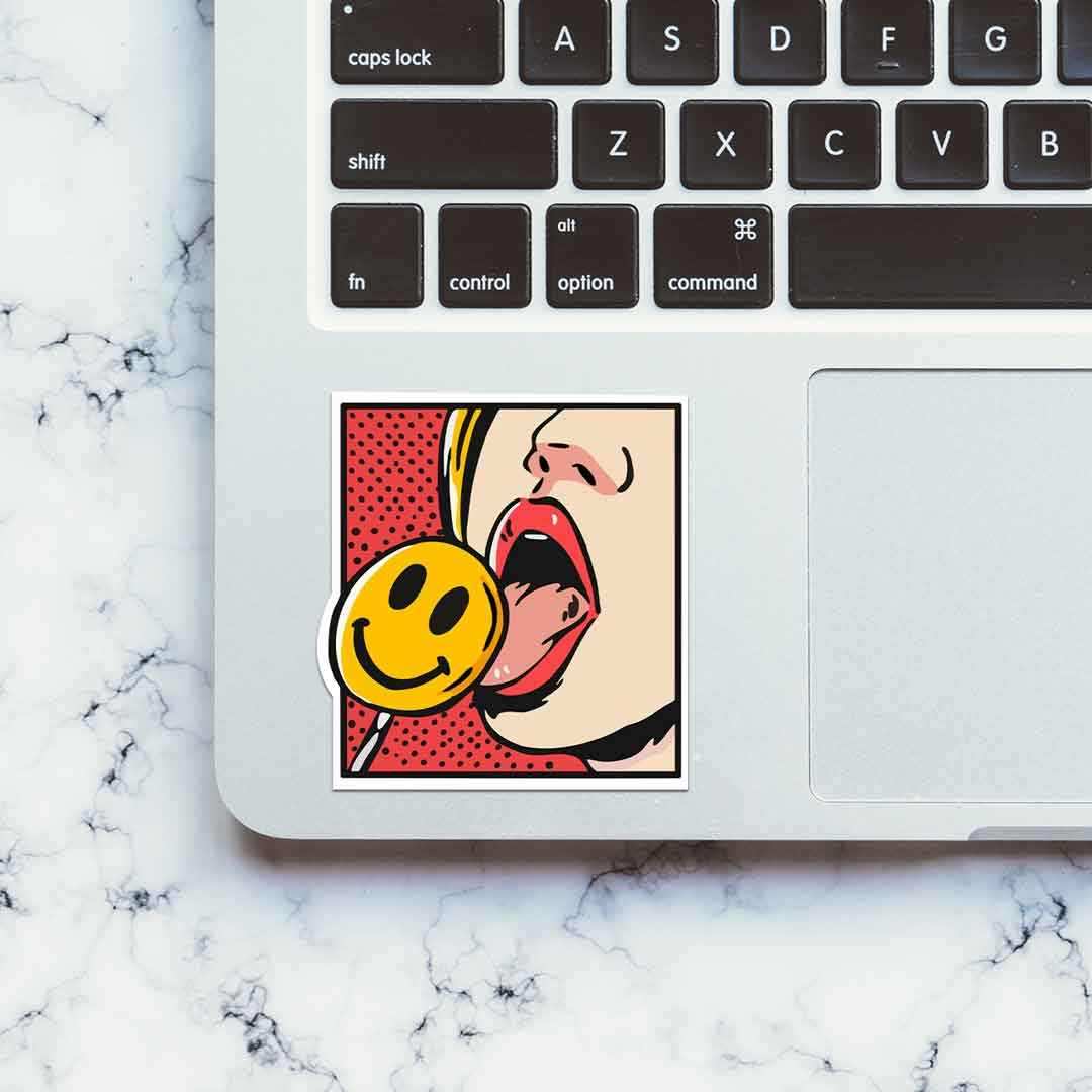Suckin' too hard on your lollipop Sticker - STICK IT UP