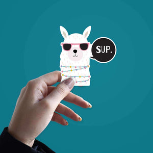 Sup. Sticker waterproof vinyl decal for laptop, bike, car & bottle