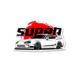 Supra Sticker waterproof vinyl decal for laptop, bike, car & bottle