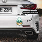 Take The Scenic Route Bumper Sticker waterproof vinyl decal for laptop, bike, car & bottle