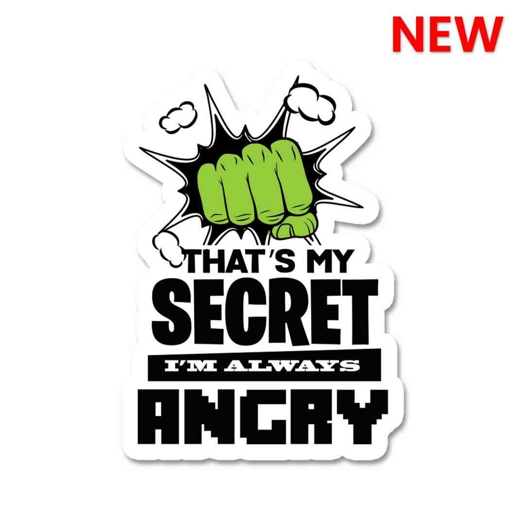 Thats my secret Sticker waterproof vinyl decal for laptop, bike, car & bottle