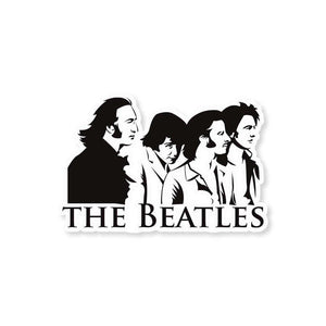 The Beatles Sticker waterproof vinyl decal for laptop, bike, car & bottle