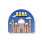 The Beautiful Agra Sticker waterproof vinyl decal for laptop, bike, car & bottle