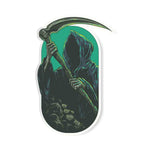 The Grim Reaper Of Death Sticker waterproof vinyl decal for laptop, bike, car & bottle