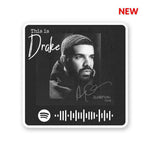 This is Drake Spotify Sticker waterproof vinyl decal for laptop, bike, car & bottle