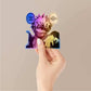 Touya! Holographic Stickers waterproof vinyl decal for laptop, bike, car & bottle