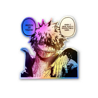 Touya! Holographic Stickers - STICK IT UP