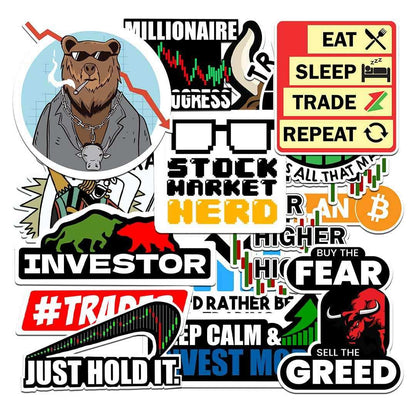 TRADERS Pack [15 Stickers] - STICK IT UP