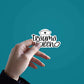 Trauma Queen Sticker waterproof vinyl decal for laptop, bike, car & bottle