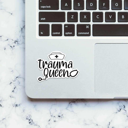 Trauma Queen Sticker - STICK IT UP