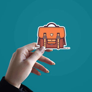 Travel Bag sticker waterproof vinyl decal for laptop, bike, car & bottle