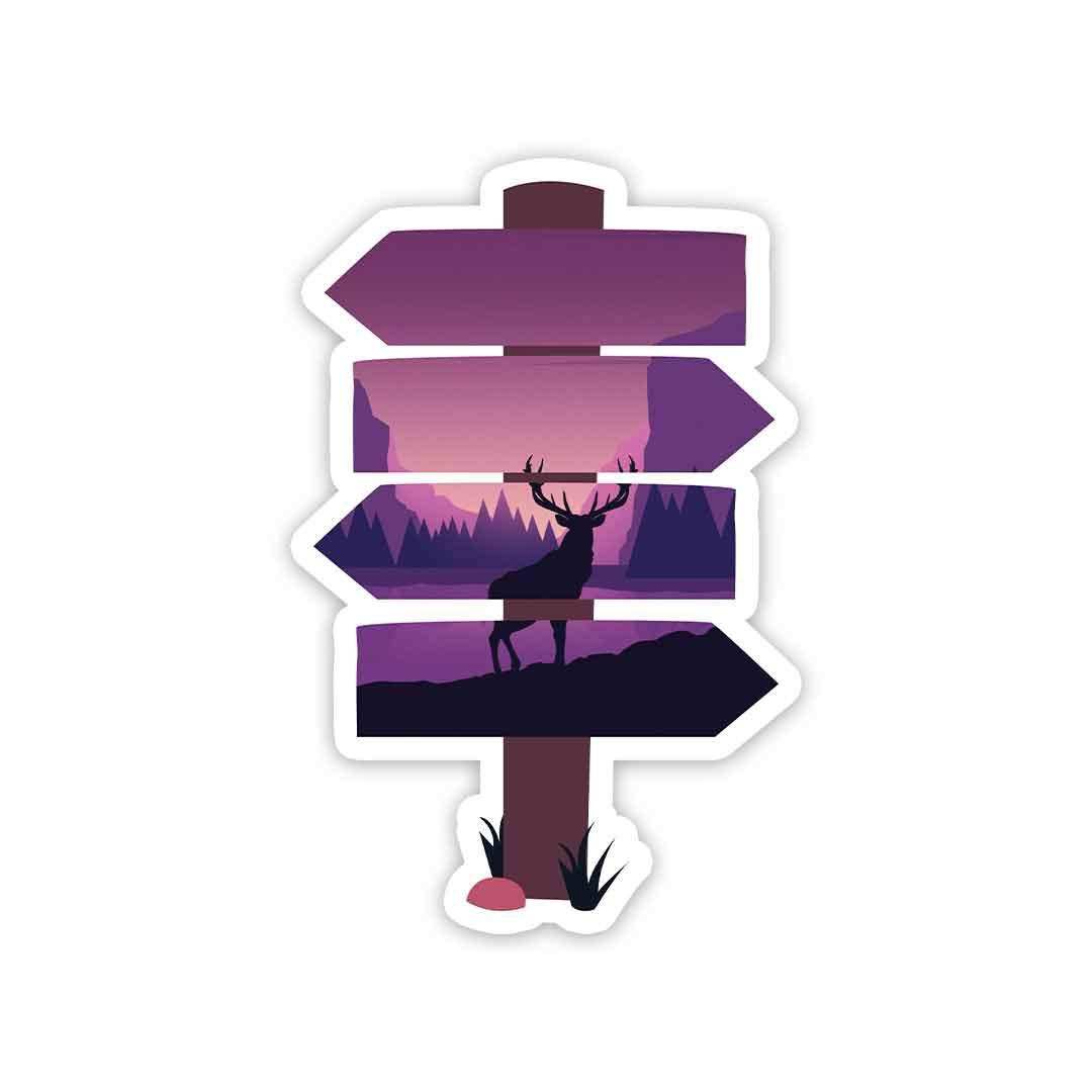 Travel the world Sticker - STICK IT UP