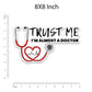 Trust Me Bumper Sticker waterproof vinyl decal for laptop, bike, car & bottle