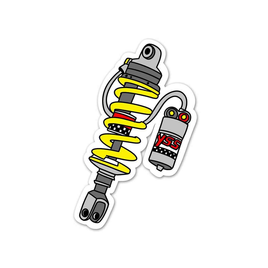 Turbo Sticker waterproof vinyl decal for laptop, bike, car & bottle