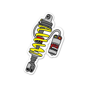 Turbo Sticker waterproof vinyl decal for laptop, bike, car & bottle