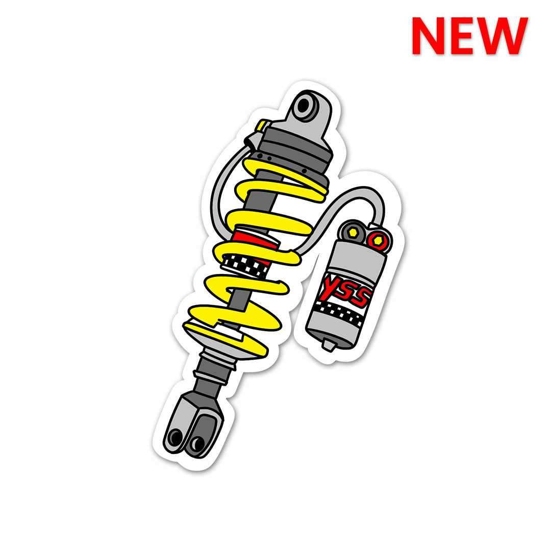 Turbo Sticker waterproof vinyl decal for laptop, bike, car & bottle