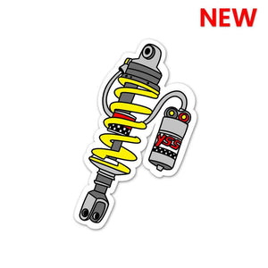 Turbo Sticker waterproof vinyl decal for laptop, bike, car & bottle