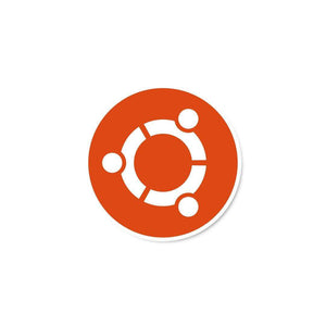Ubuntu Sticker waterproof vinyl decal for laptop, bike, car & bottle