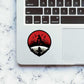 Uchiha Logo Sticker waterproof vinyl decal for laptop, bike, car & bottle
