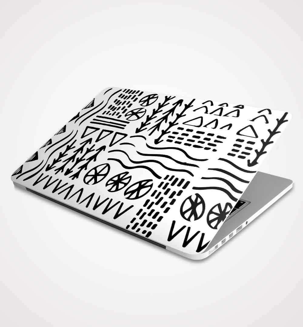 Varli Painting Laptop Skin waterproof vinyl decal for laptop, bike, car & bottle