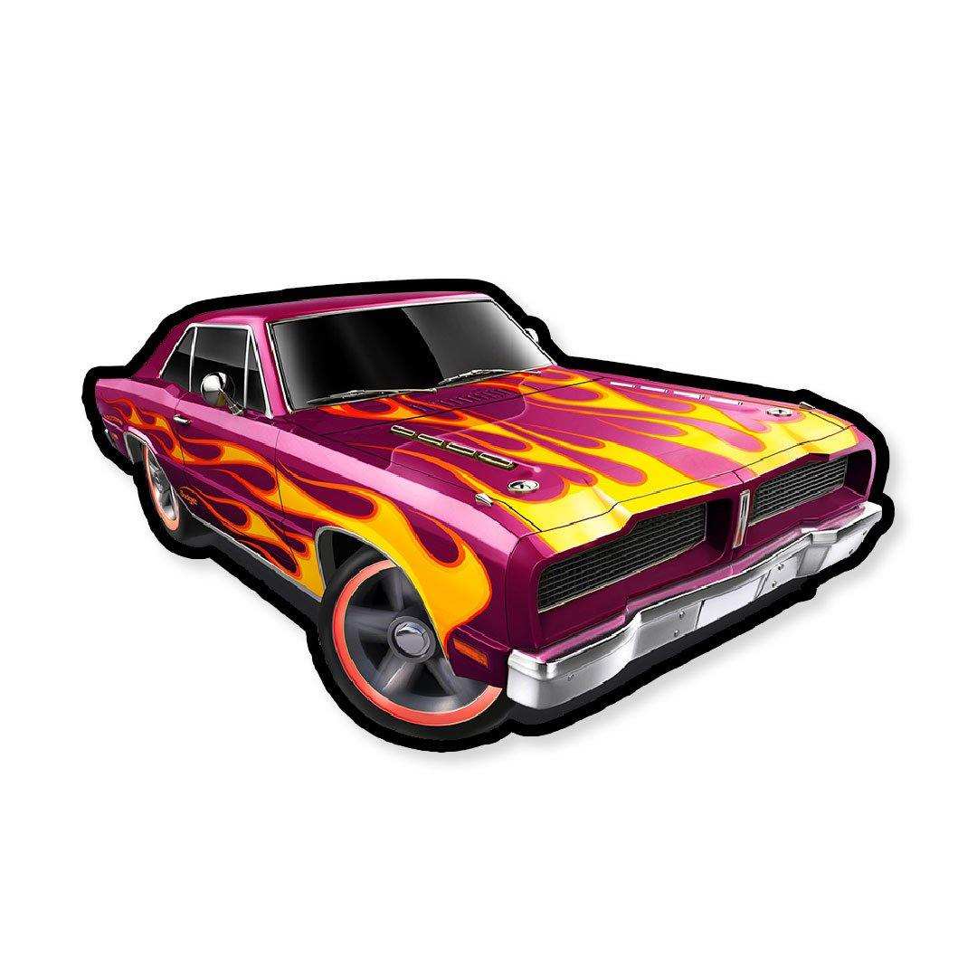 Vintage Muscle Sticker - Stickers | STICK IT UP