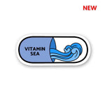 vitamin sea Sticker waterproof vinyl decal for laptop, bike, car & bottle