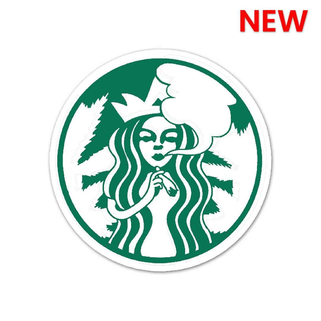Weed Bucks Sticker waterproof vinyl decal for laptop, bike, car & bottle