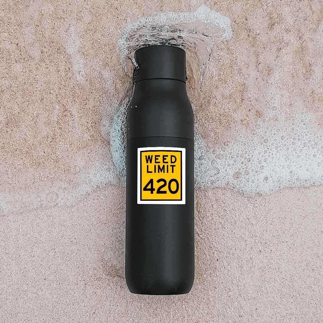 Weed Limit Sticker - STICK IT UP