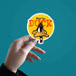 What The Duck Sticker waterproof vinyl decal for laptop, bike, car & bottle