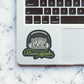 When words fail, Illusion Speaks Sticker waterproof vinyl decal for laptop, bike, car & bottle