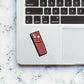 Wood Board Sticker waterproof vinyl decal for laptop, bike, car & bottle