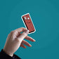 Wood Board Sticker waterproof vinyl decal for laptop, bike, car & bottle