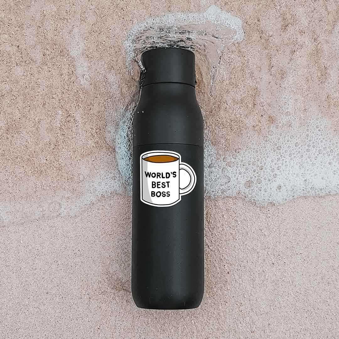 World's Best Boss Sticker - STICK IT UP