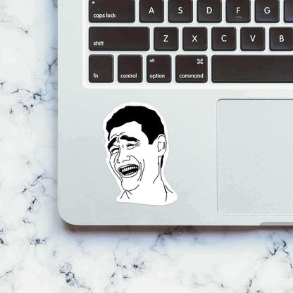Yao Ming Meme Face sticker - STICK IT UP