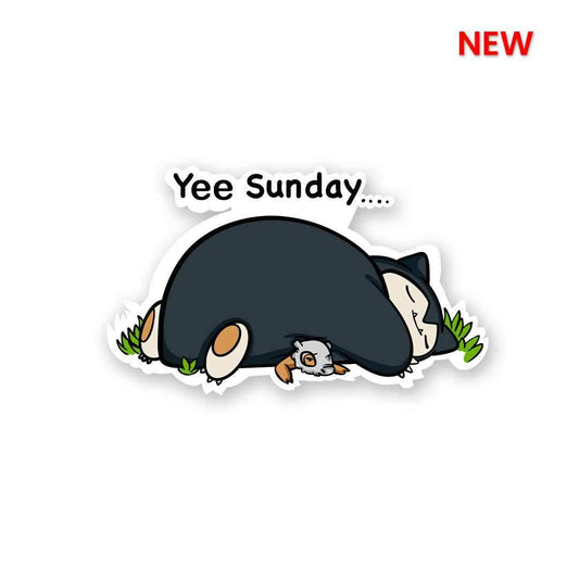 Yeee Sunday Sticker - STICK IT UP