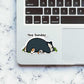 Yeee Sunday Sticker waterproof vinyl decal for laptop, bike, car & bottle