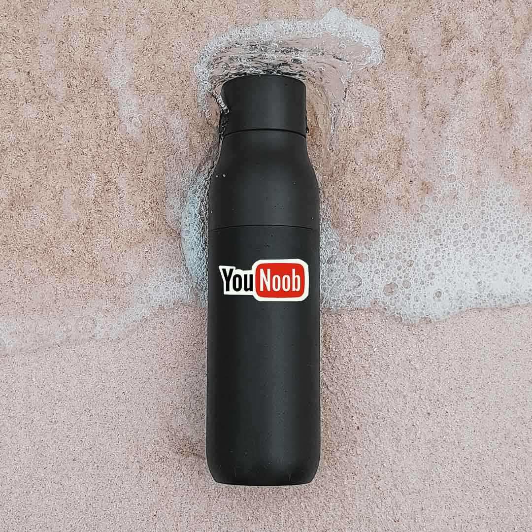 you noob Sticker - STICK IT UP