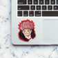 Yuji Sticker waterproof vinyl decal for laptop, bike, car & bottle