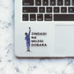 Zindagi Na Milegi Dobara Sticker waterproof vinyl decal for laptop, bike, car & bottle
